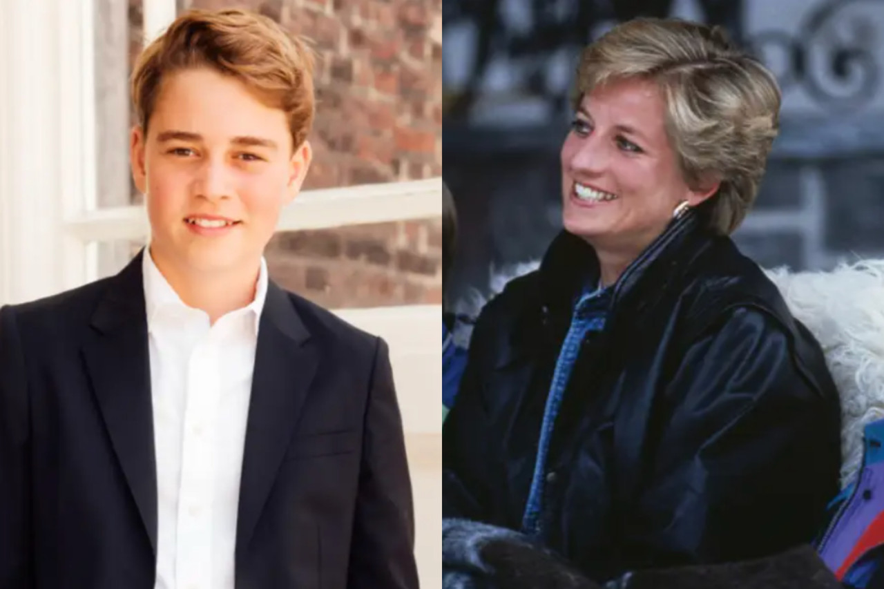 The Internet Can't Get Over How Much Prince George Looks Like Princess Diana in New Photos