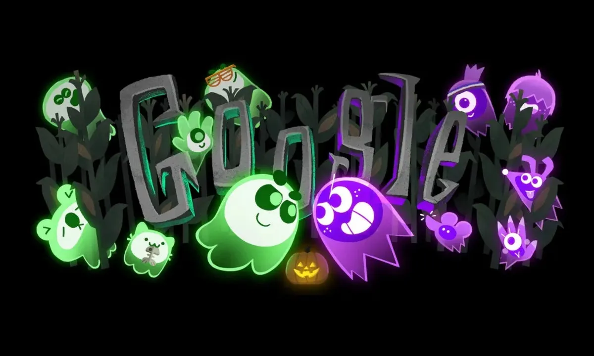 Google celebra el Halloween con un juego en su doodle ¿Ya lo probaste?