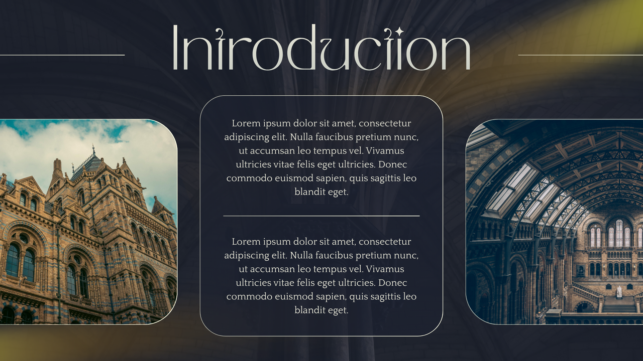 Gray and Brown Modern History Project Presentation