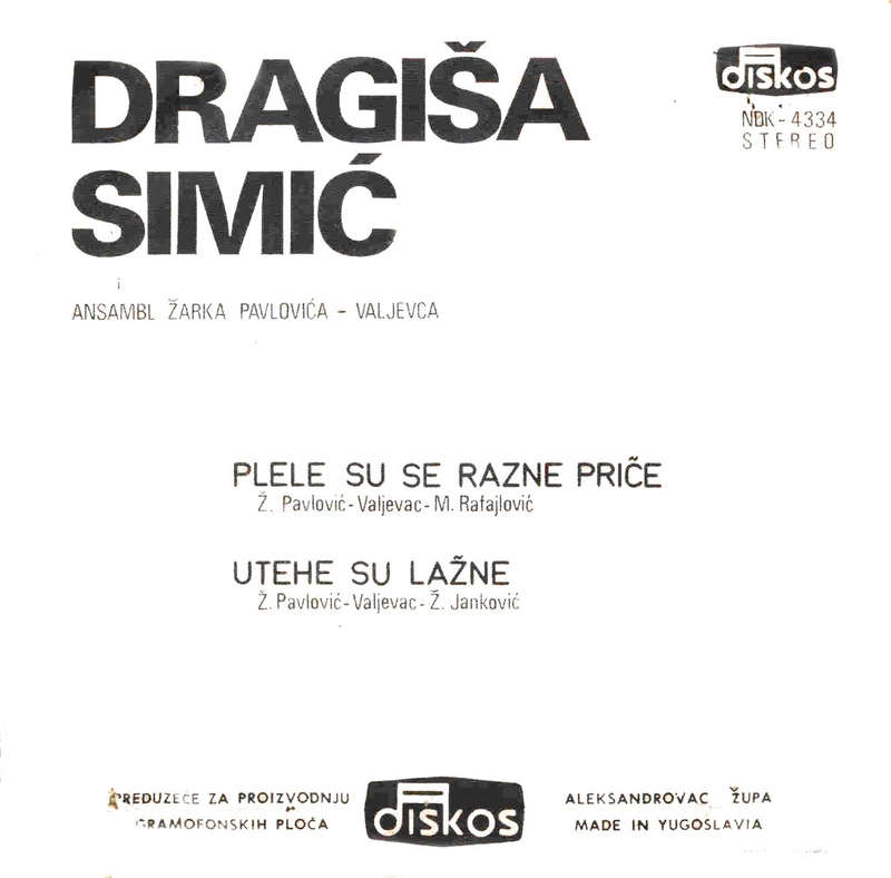 DRAGISA SIMIC-1974'