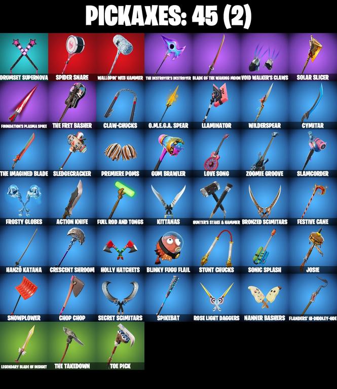 pickaxes comp