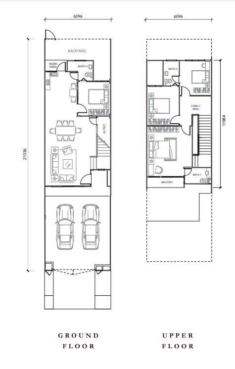 Balau Home 1 Type B floor plan in Mutiara Hill, Semenyih, Selangor