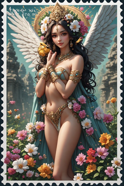 the-goddess-mahavira-stamp-bes-(25)