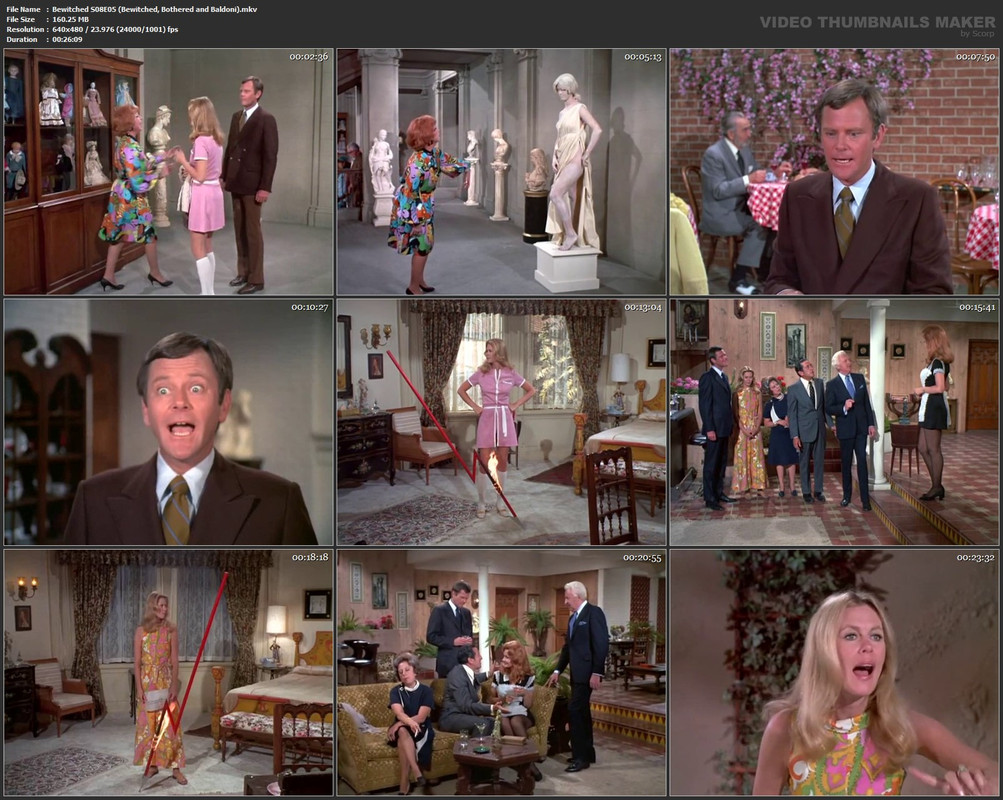 Bewitched S08E05 (Bewitched, Bothered and Baldoni).mkv