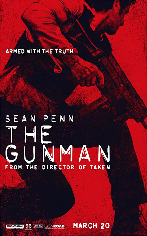 Poster film The Gunman.