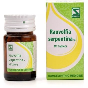 Willmar Schwabe India Rauvolfia Serpentina 1X Tablets (20g)