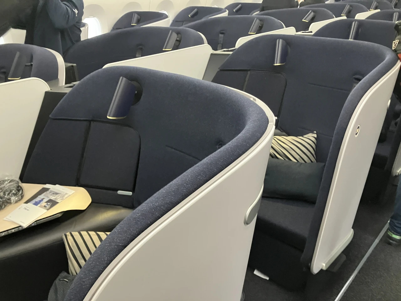 Finnair A350 business class seat