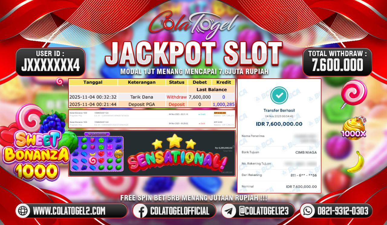 JACKPOT SLOT GACOR!!