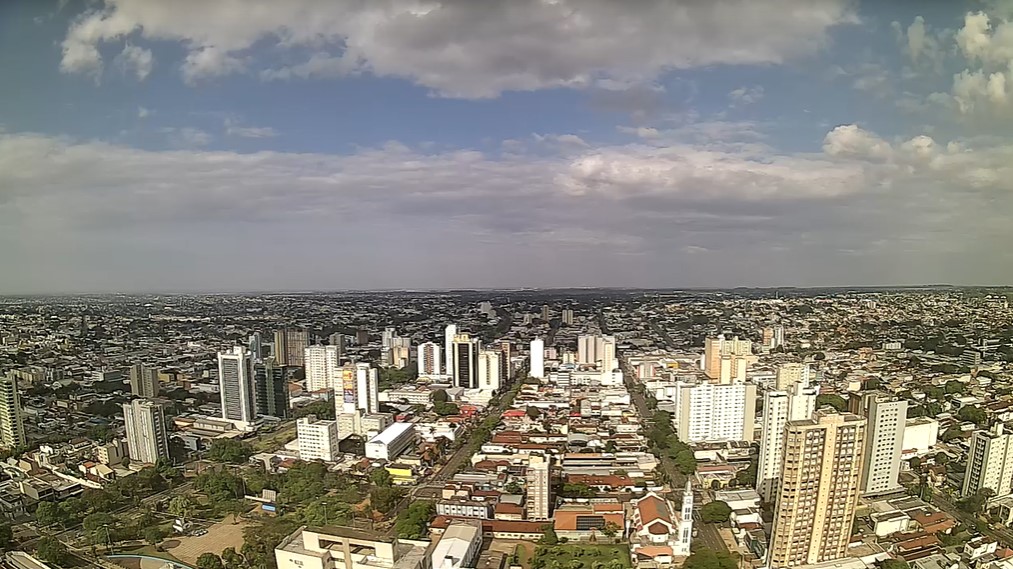 Campo Grande nesta manhã de sábado