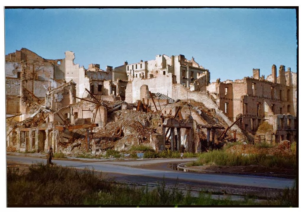 Varsovia en color, agosto 1947