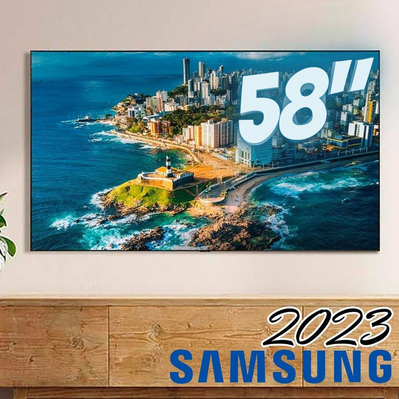 Samsung Smart Tv 58” Uhd 4k 58cu7700 2023