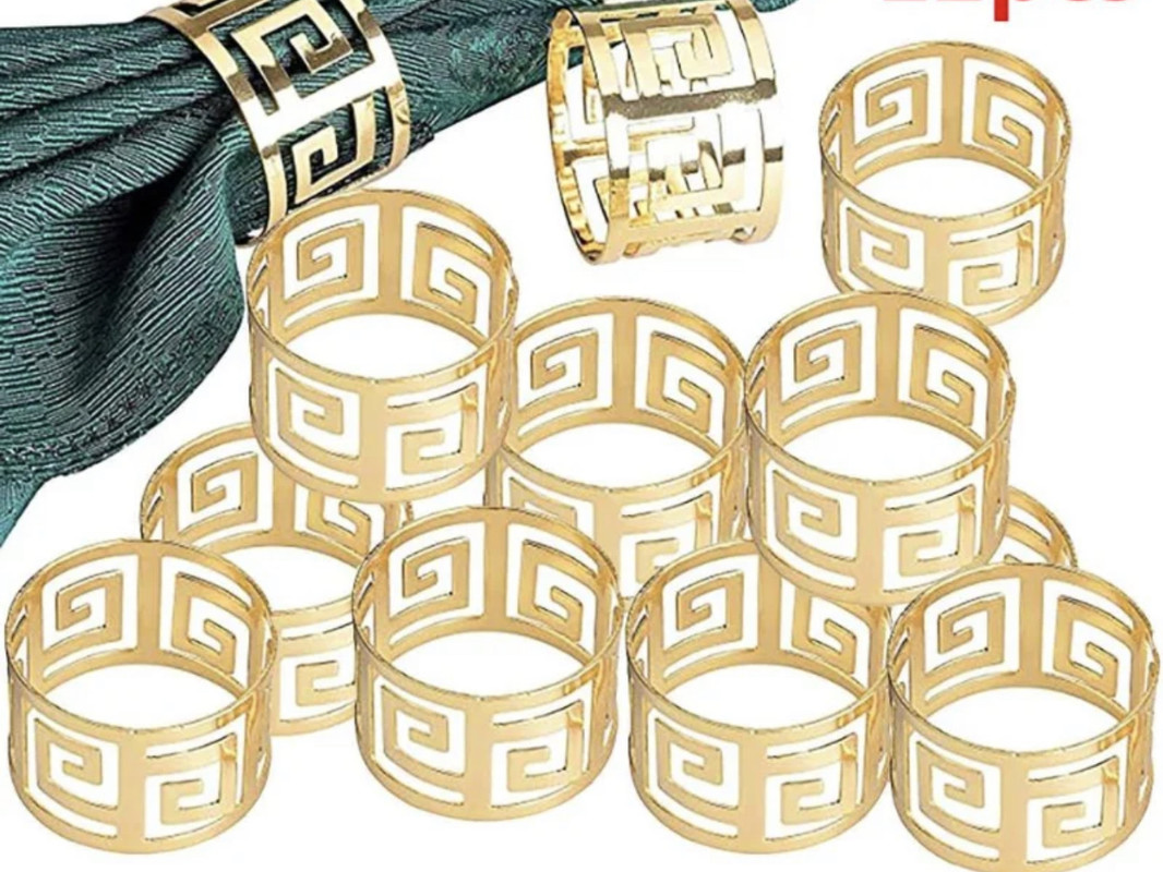 Gold Napkin Ring (each)