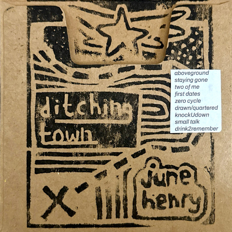 ditching town by June Henry - Front