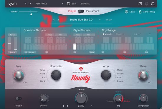 UJAM Virtual Bassist ROWDY v2.1.1