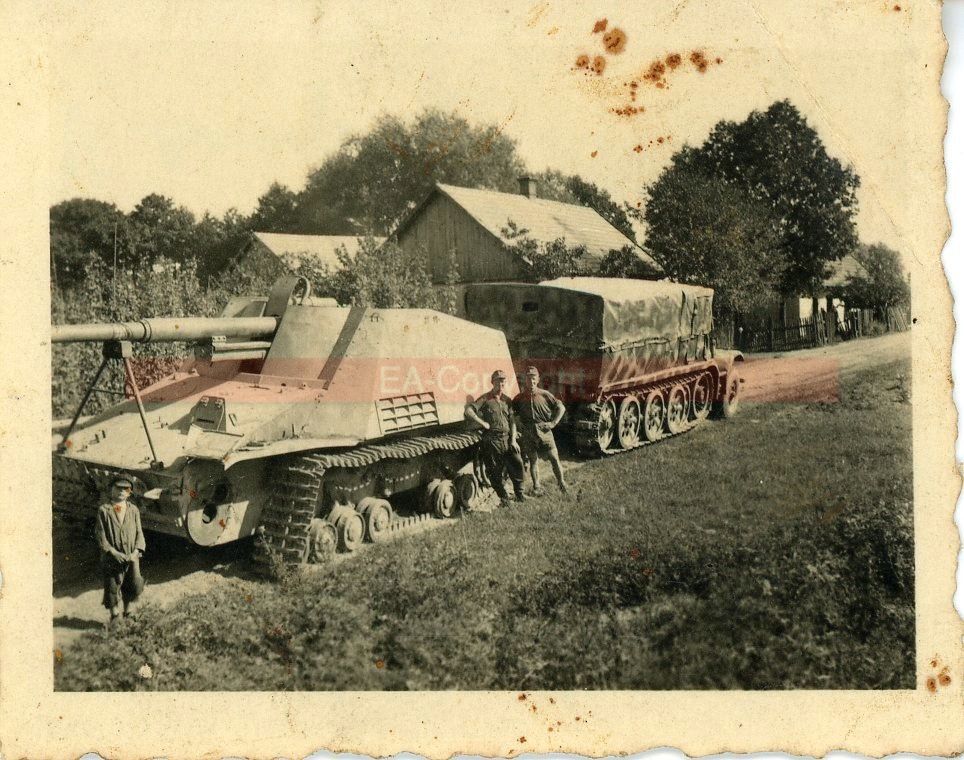 Panzer Halbkette Panzerhaubitze Panzerjäger Horn