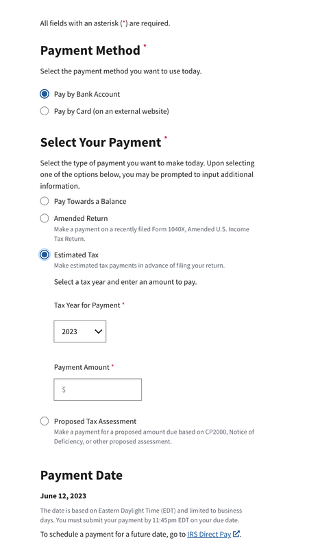 How to pay estimated quarterly federal tax - Bogleheads.org