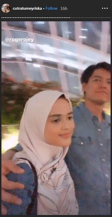 Cut Meyriska dan Roger Danuarta liburan ke Garden by the Bay Singapura