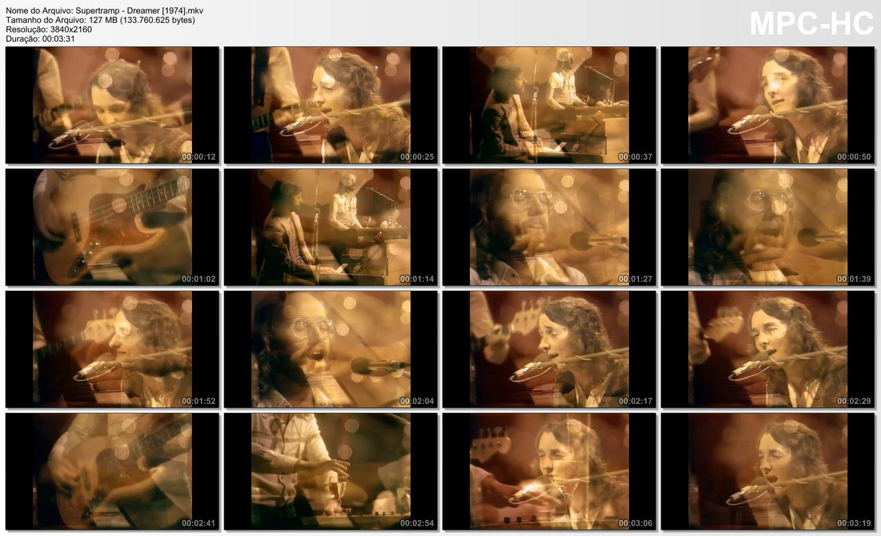 Supertramp - Dreamer (Official Video 4K 2160p) [1974]