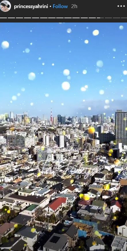 Pemandangan kota Tokyo pagi hari