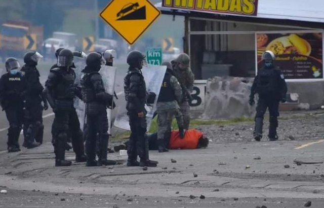 Protestas en Ecuador contra Lasso