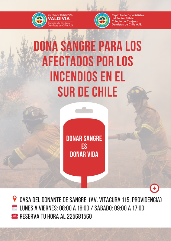 Poster Campaña de donación de sangre