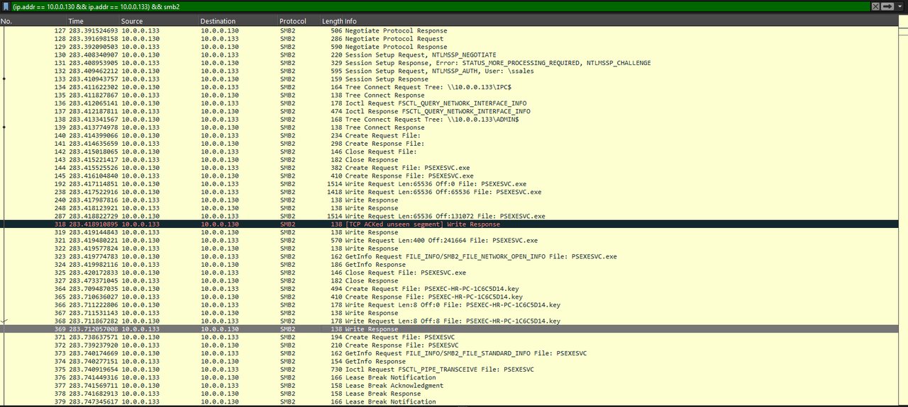 Step 1.1 Screenshot