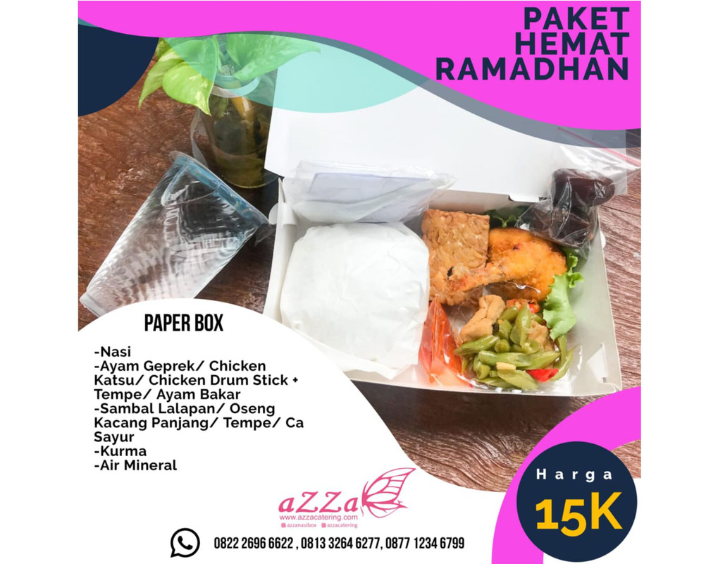 Paket Hemat Catering Hampers Nasi Box Masa PPKM