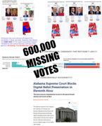 600k missing votes