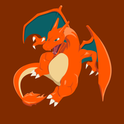 Ultimate Charizard Warm BG
