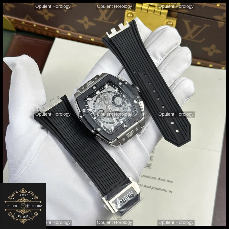 Hublot Spirit of Big Bang – Titanium & Black Ceramic 42 mm Automatic Chronograph - Super Clone