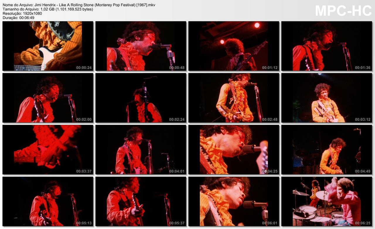 Jimi Hendrix - Like A Rolling Stone (Monterey Pop Festival) [1967]