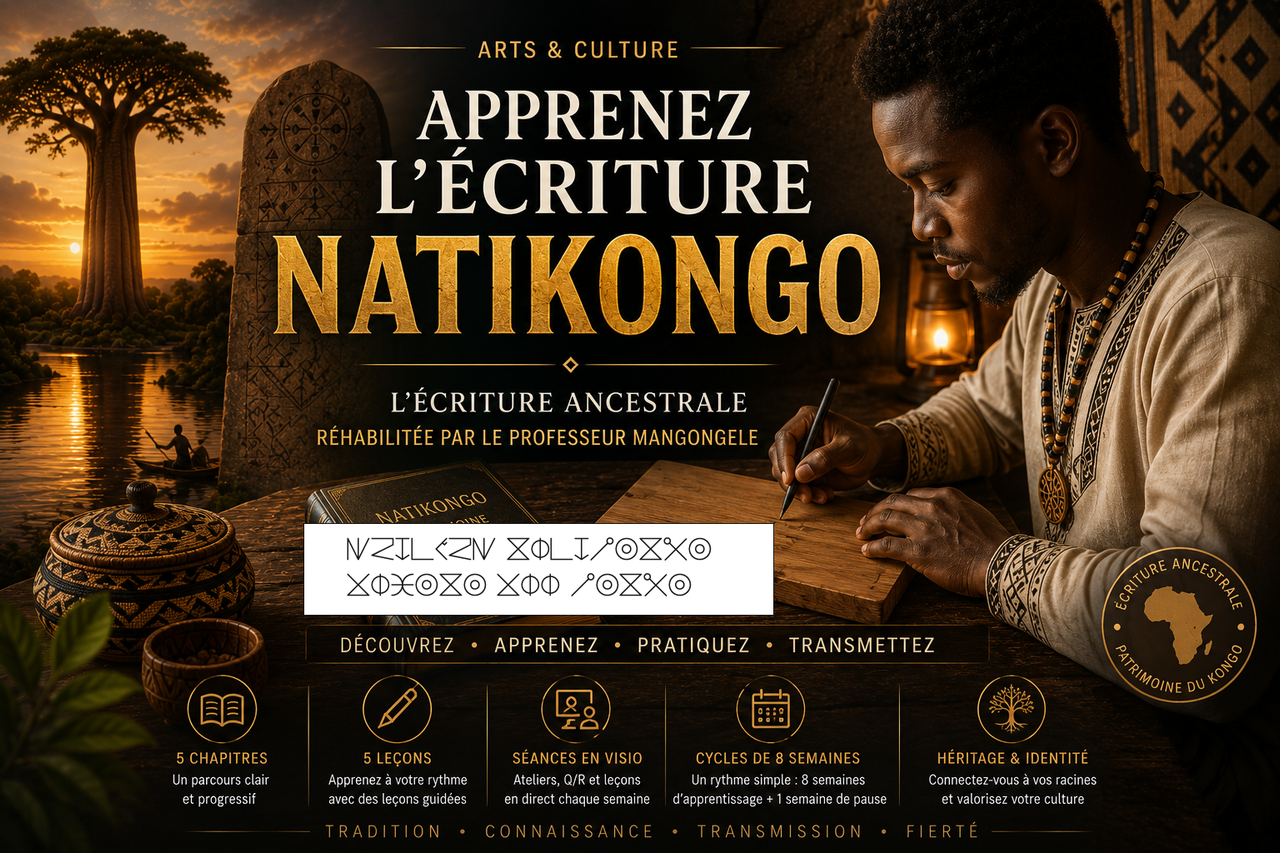 Apprenez l'écriture Natikongo