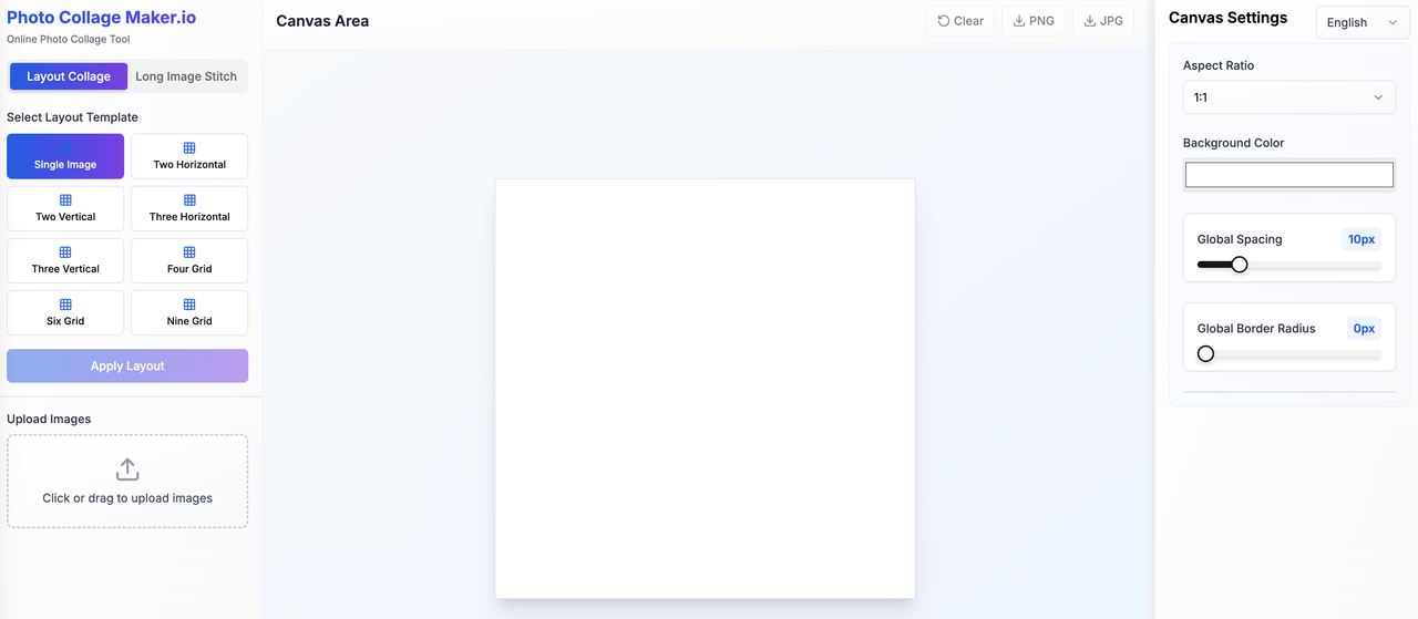 Photocollagemaker.io Screenshot
