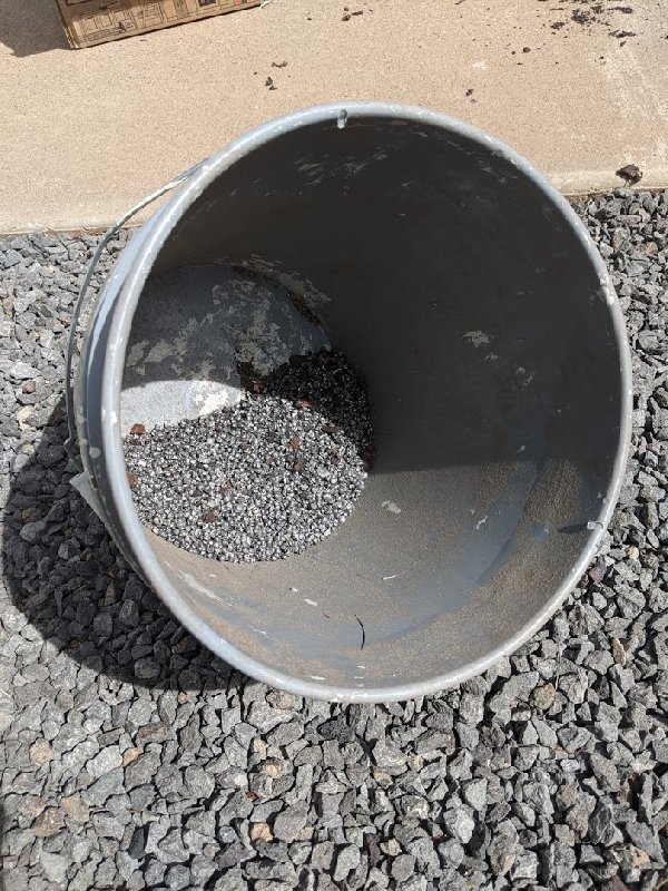pellet bucket