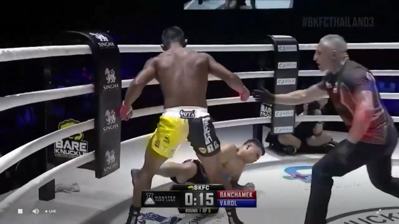 Буакау унищожи Еркан Варол за по-малко от 2 минути в BKFC 