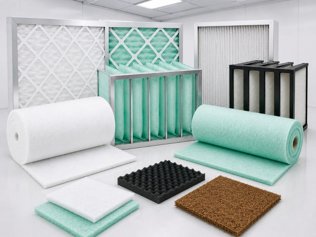 Paint booth filters supplier in Ahmedabad & Sanand - industrial spray booth filtration