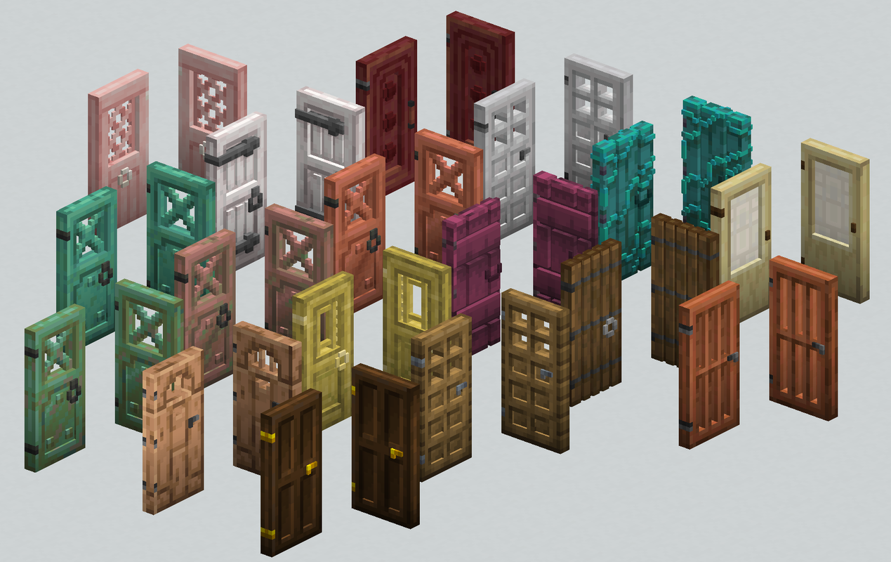 Remodeled Doors 3D πͺ Minecraft Texture Pack