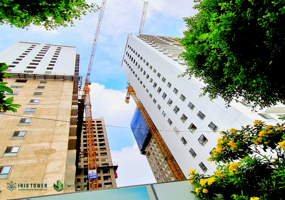  Parkview iris Tower đã cất nóc 