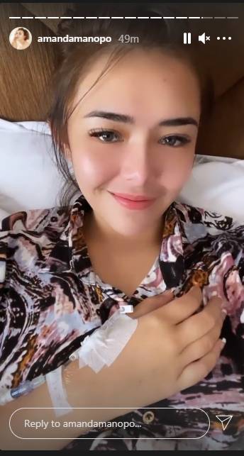 Amanda Manopo sakit