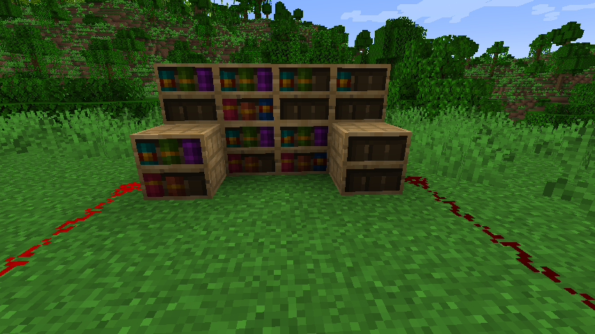 Minecraft: 1.20 CHISELED BOOKSHELF BUILD HACKS! in 2023