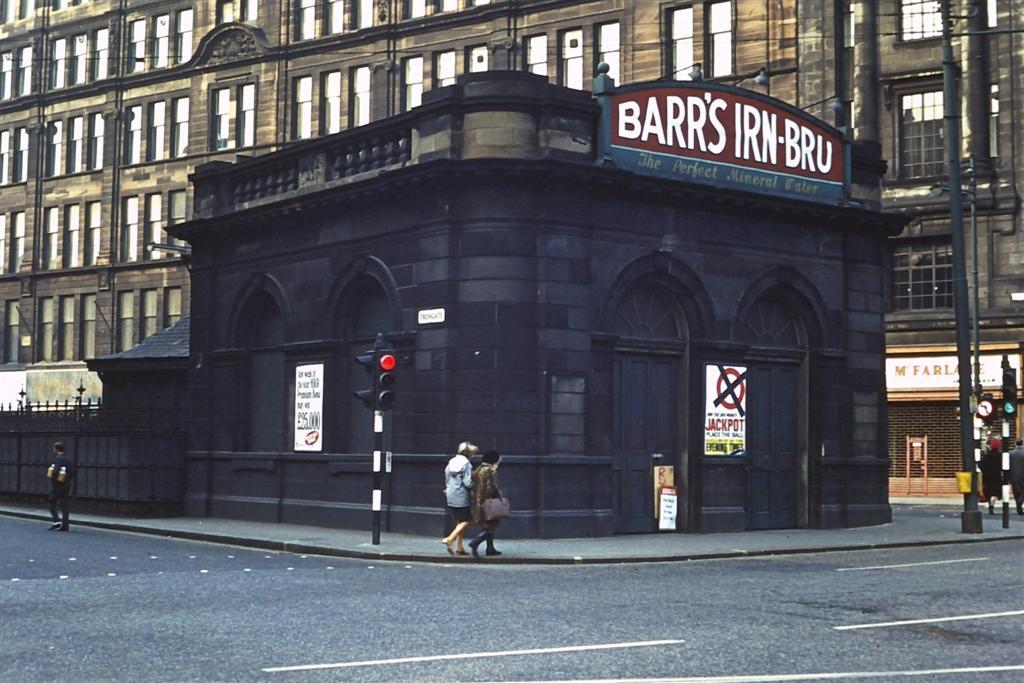 038.Glasgow X station building April 1969 (Large)