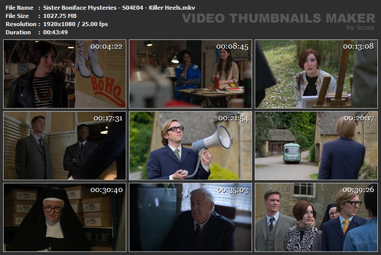 Sister Boniface Mysteries S04E04 Killer Heels mkv