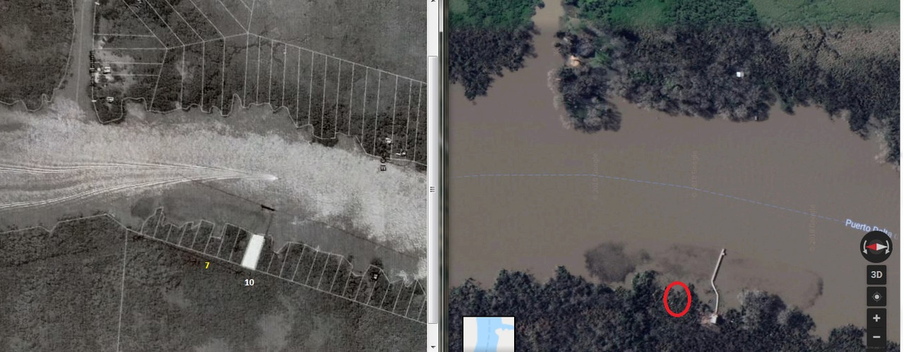 vista aérea vs google maps