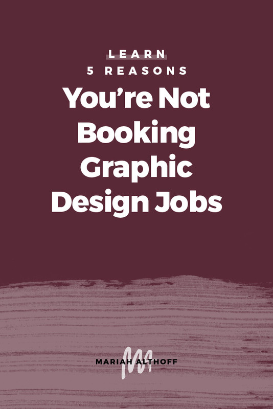 As a designer, your portfolio is your resume, and it’s the number one reason why you will  – or won’t – book jobs. Here are the top five reasons why your portfolio isn’t closing the deal.