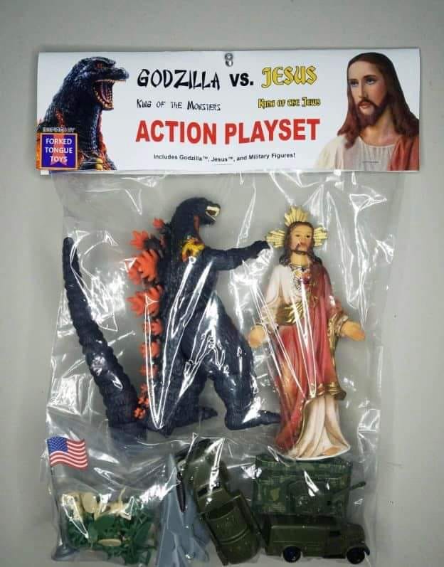 Godzilla vs Jesus