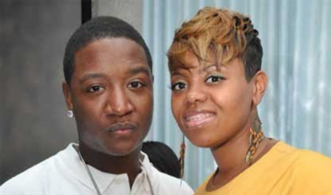 Yung Joc with his ex-wife