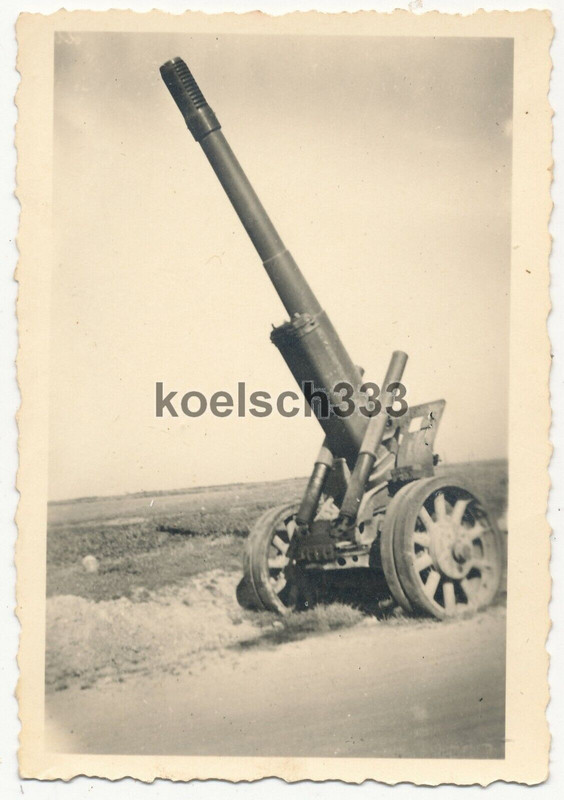 Foto russische 152mm Haubitze Wehrmacht Beute Artillerie Geschütz Ostfront 1941