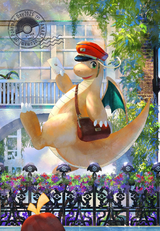 dragonite-and-fuecoco-pokemon-drawn-by-o