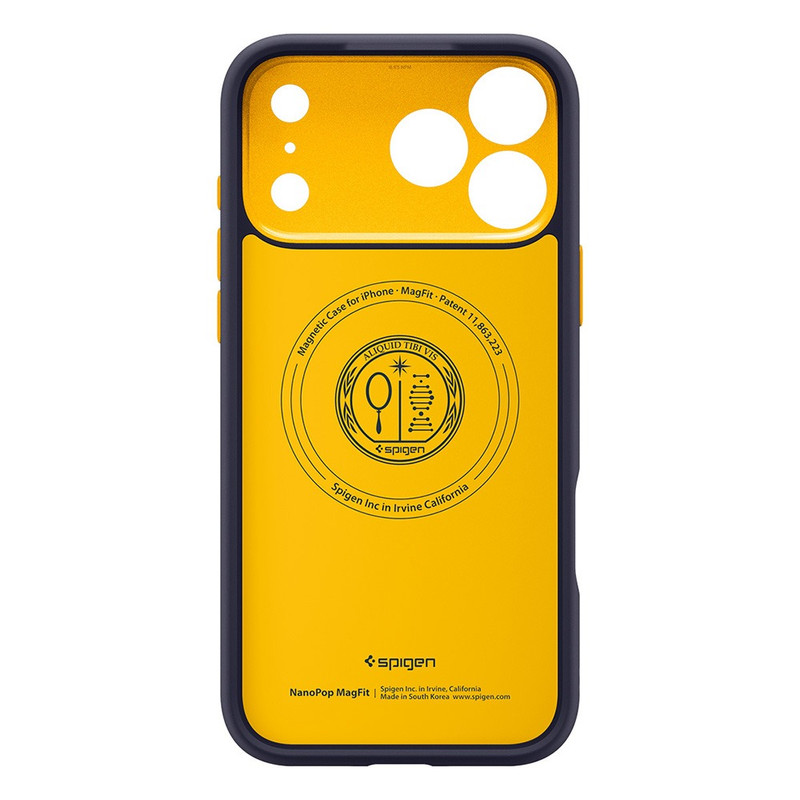 Husa pentru iPhone 18 Pro Max/ iPhone 17 Pro Max, Spigen Caseology Nano Pop MagSafe, Incarcare wireless, Calitate Premium, Blueberry imageye 3308791