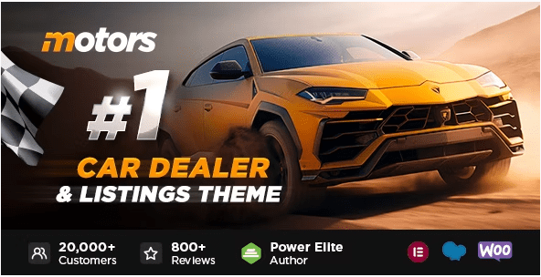 Themeforest - Motors v5.6.6 - Car Dealer, Rental &amp; Listing WordPress theme NULLED